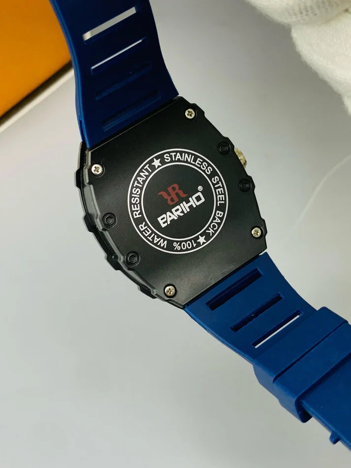 Bariho Men's Watch - Navy Blue Strap