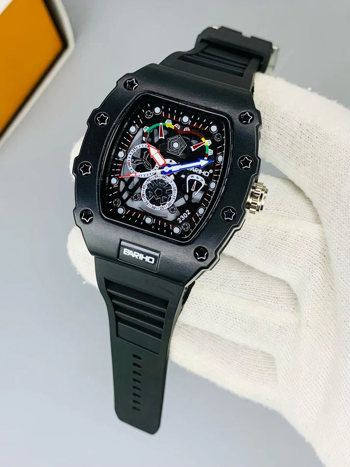 Bariho Men's Watch - Black Strap